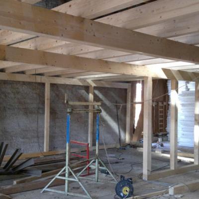 Komplettsanierung Bauernhaus Riedt